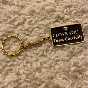 I Love You Drive Carefully Keychain